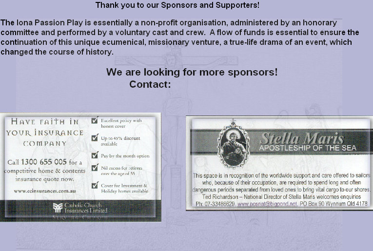 We are looking for more sponsors!
